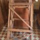 Antique wooden stepladder