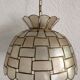 Mother-of-pearl hanging lamp
