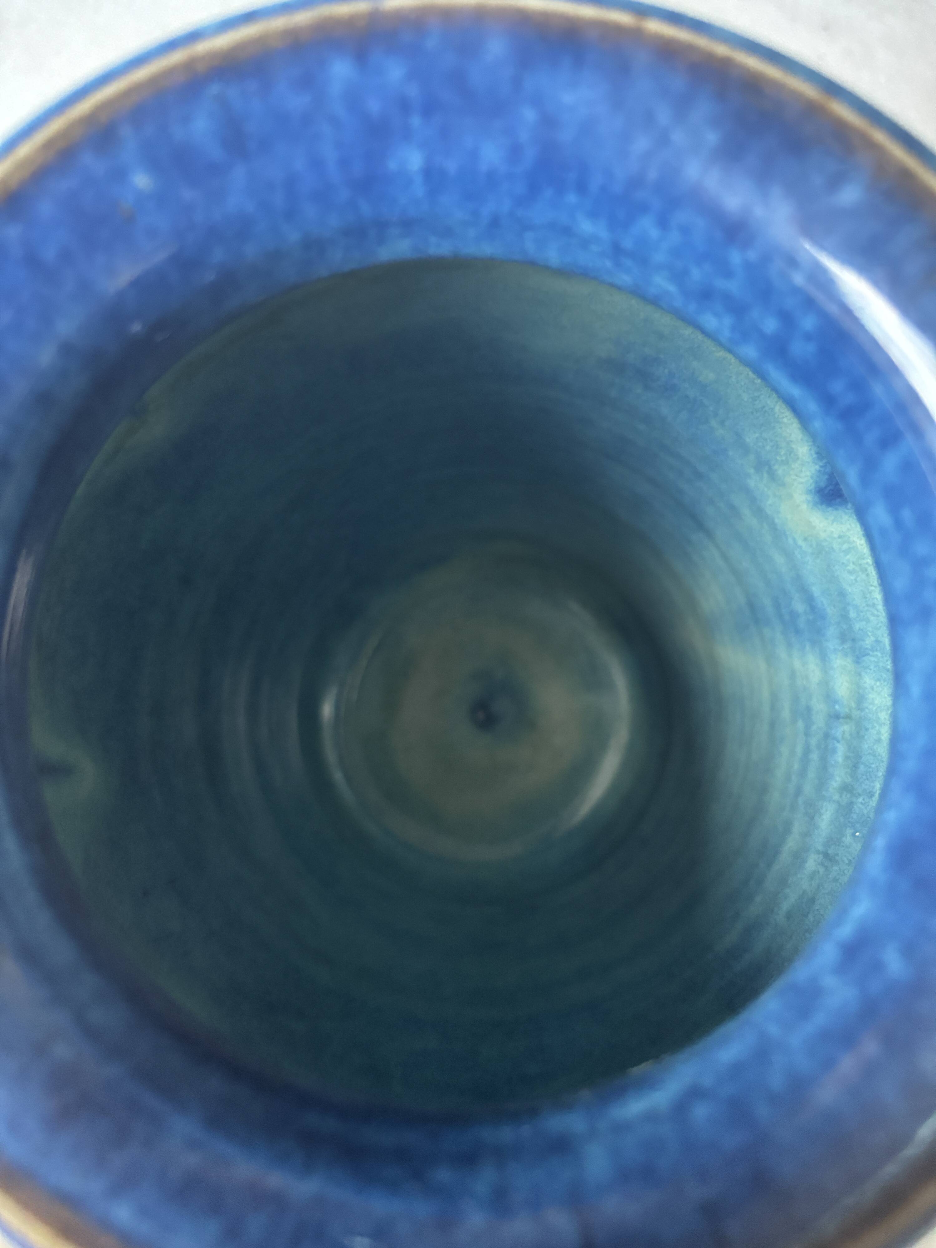 Accolay decorative vase, French ceramic 1960