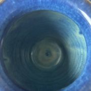 Accolay decorative vase, French ceramic 1960