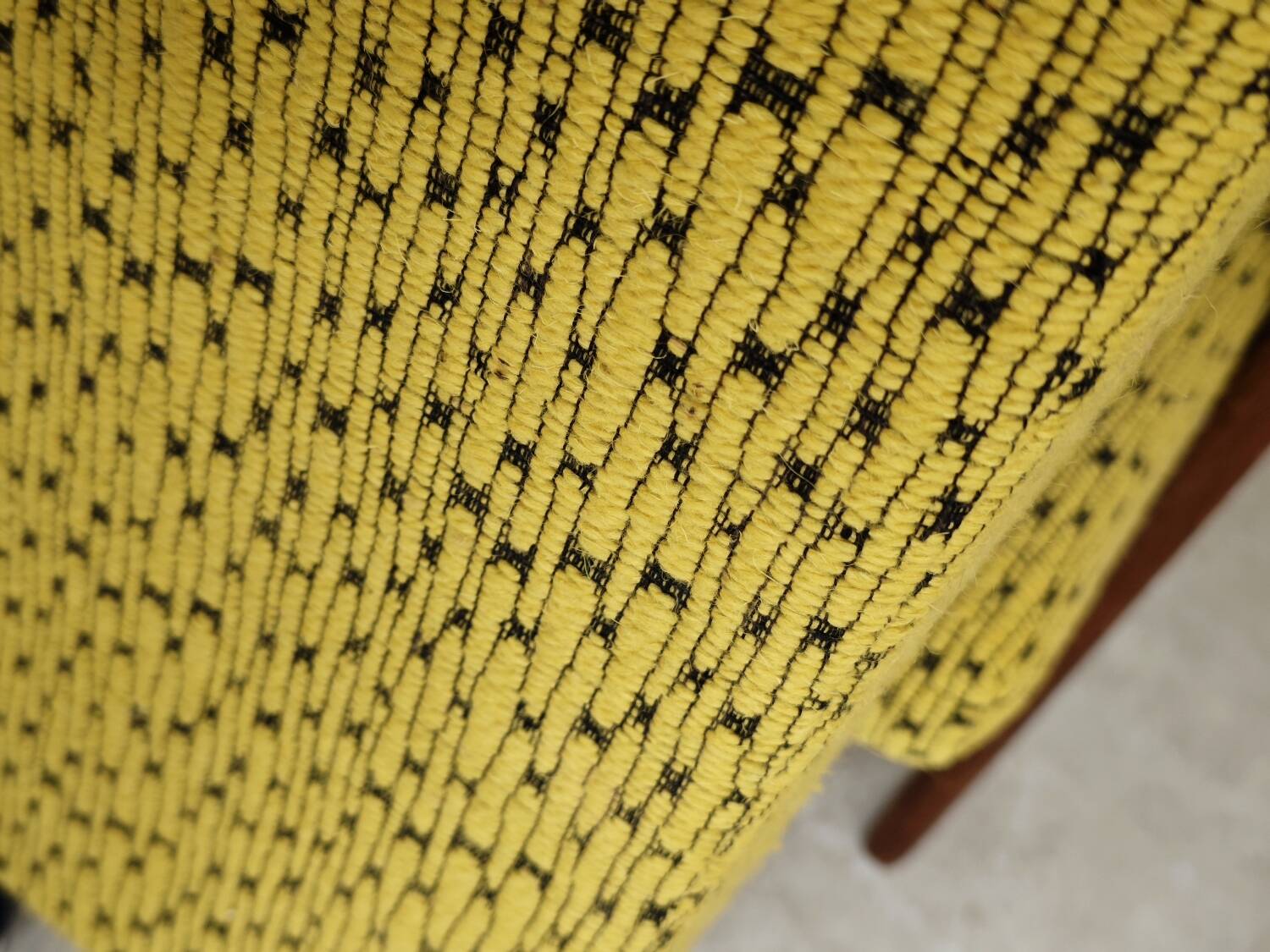 Pair of Yellow armchairs by Jaroslav Smidek for Ton (Thonet) Expo 58