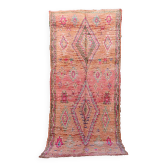 Boujad. tapis marocain vintage, 174 x 410 cm