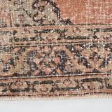 3x12 Brunt Red & Brown Vintage Runner Rug, 88x382Cm