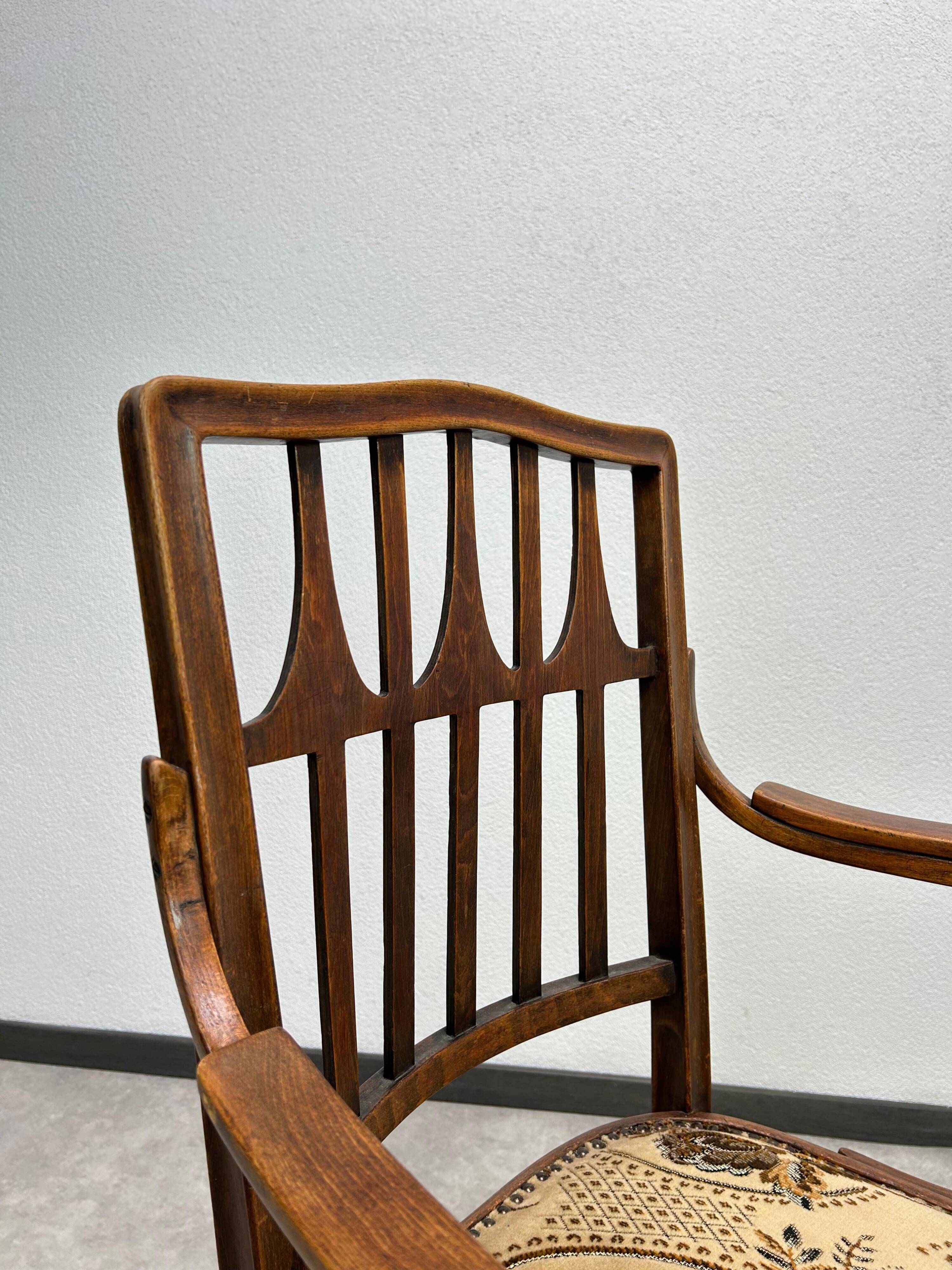 Office chair no. 327 by Kolo Moser for J.J. Kohn