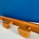 Porte manteau en bois style internat