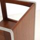 Set of 3 teak convertible children's chairs / stools / side tables, 1960s
