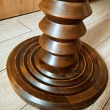 Art deco side table in chene