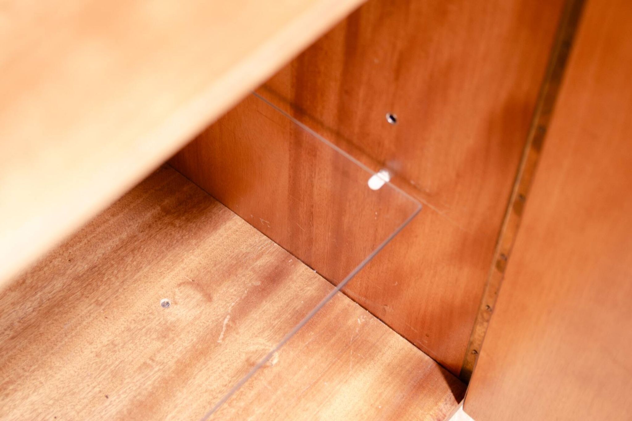 Elegant oak wardrobe U-450 by Jiří Jiroutek for Interiér Praha, 1960´s