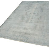 Handmade oriental 1980s 201 cm x 293 cm grey wool carpet
