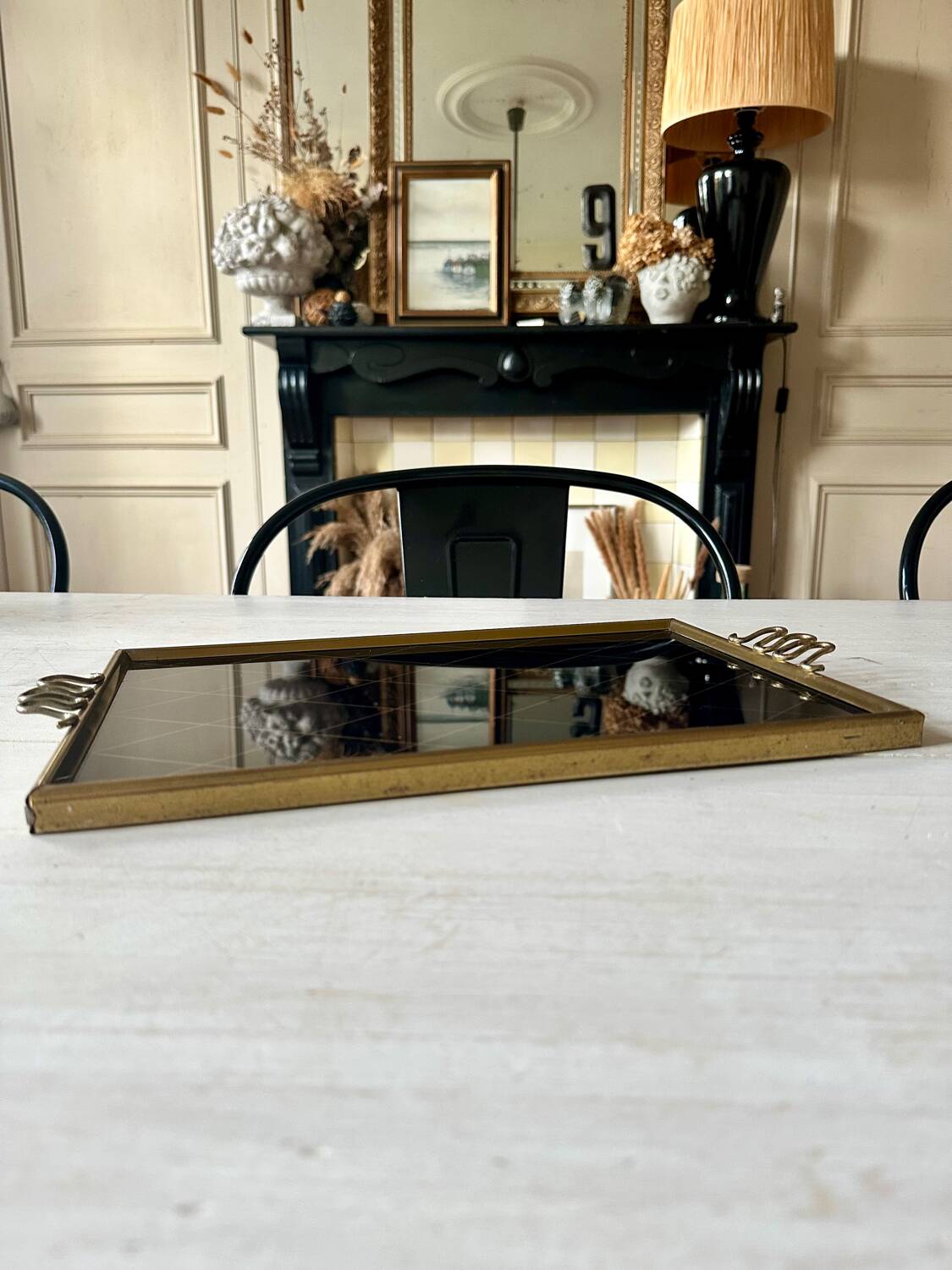 Plateau art déco