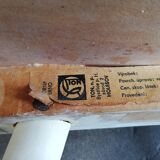 2 vintage Czech wooden chairs, Ton ex Thonet, 1960