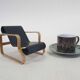 Vitra Miniature collection: Alvar Aalto "41 Paimio " lounge chair