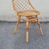 Rattan chair from the 60s