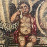 Peinture ancienne Pieta ou Vierge de las Angustias de Grenade XVIIe