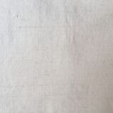 Drap ancien en métis monogramme rouge