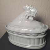 Porcelain volail terrine