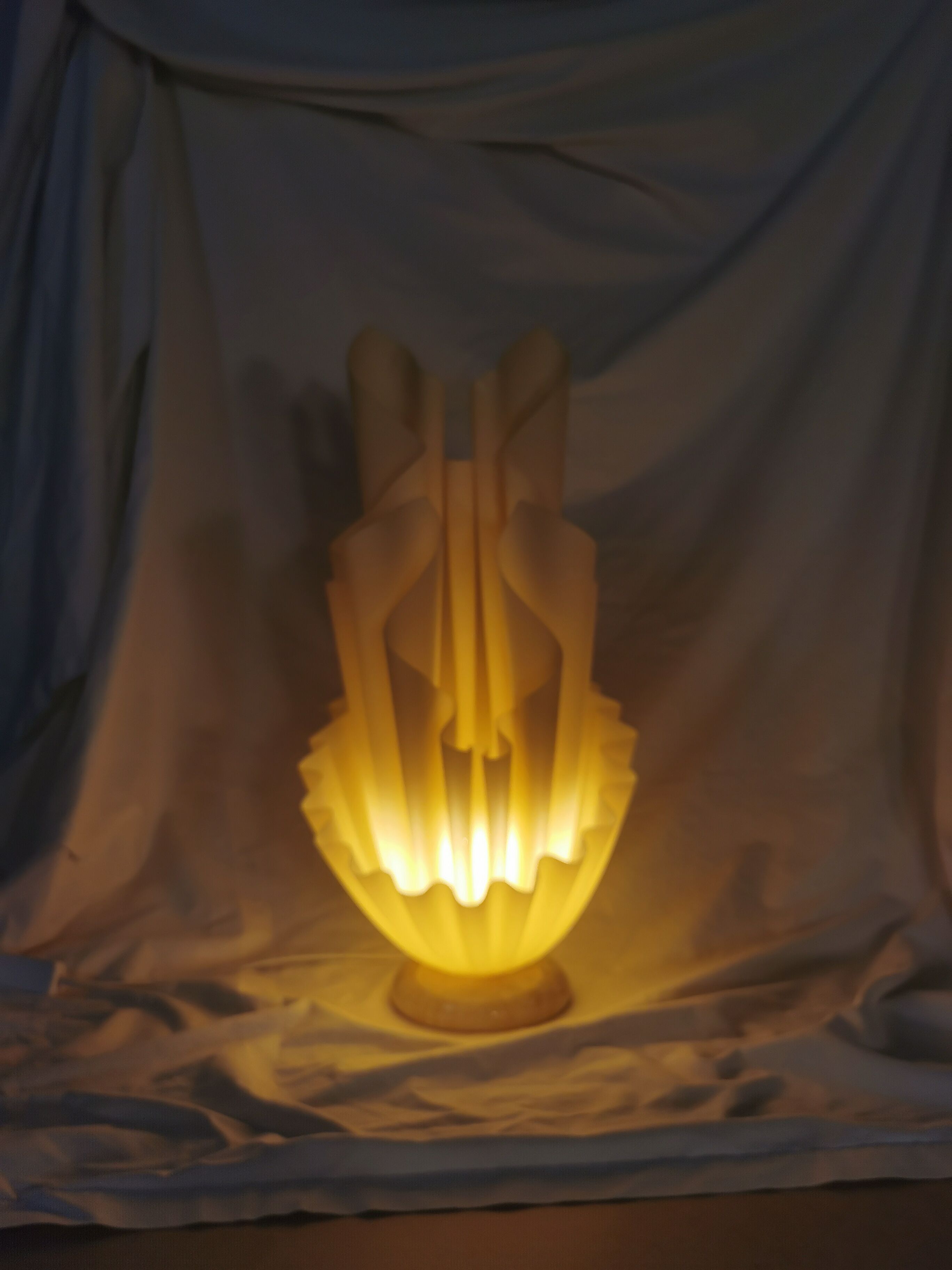 Lamp Corolle, Georgia Jacob, France, 1970