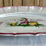 Dish Luneville XIXth