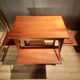 Sideboard with four drop-leaves