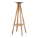 Industrial painted wooden tripod Console with rich patina, France 1900s