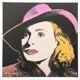 Lithographie CMOA Andy Warhol LIMITÉE | Portrait Pop Art INGRID BERGMAN