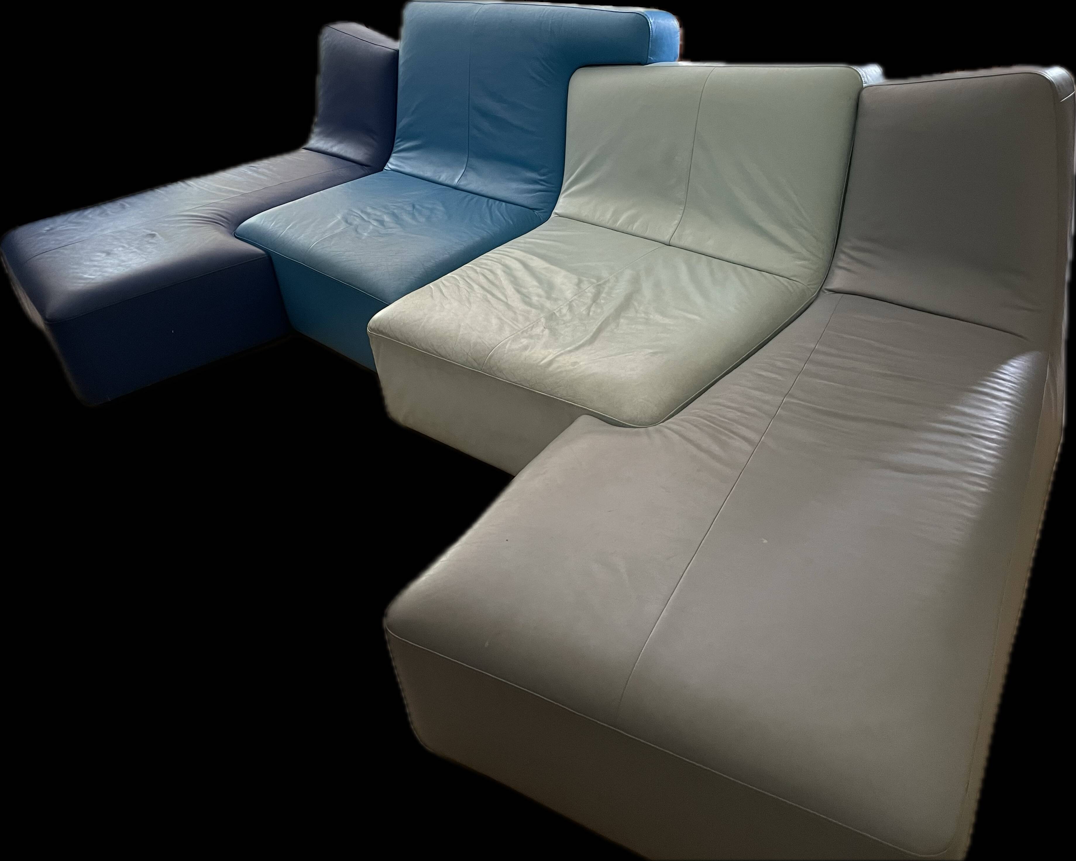 Confluence leather sofa Ligne Roset