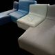 Canapé en cuir Confluence Ligne Roset