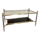 Table basse bronze 1970s