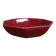 Charolles earthenware salad bowl/deep dish in burgundy color