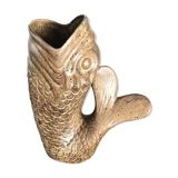 Fish sandstone vase