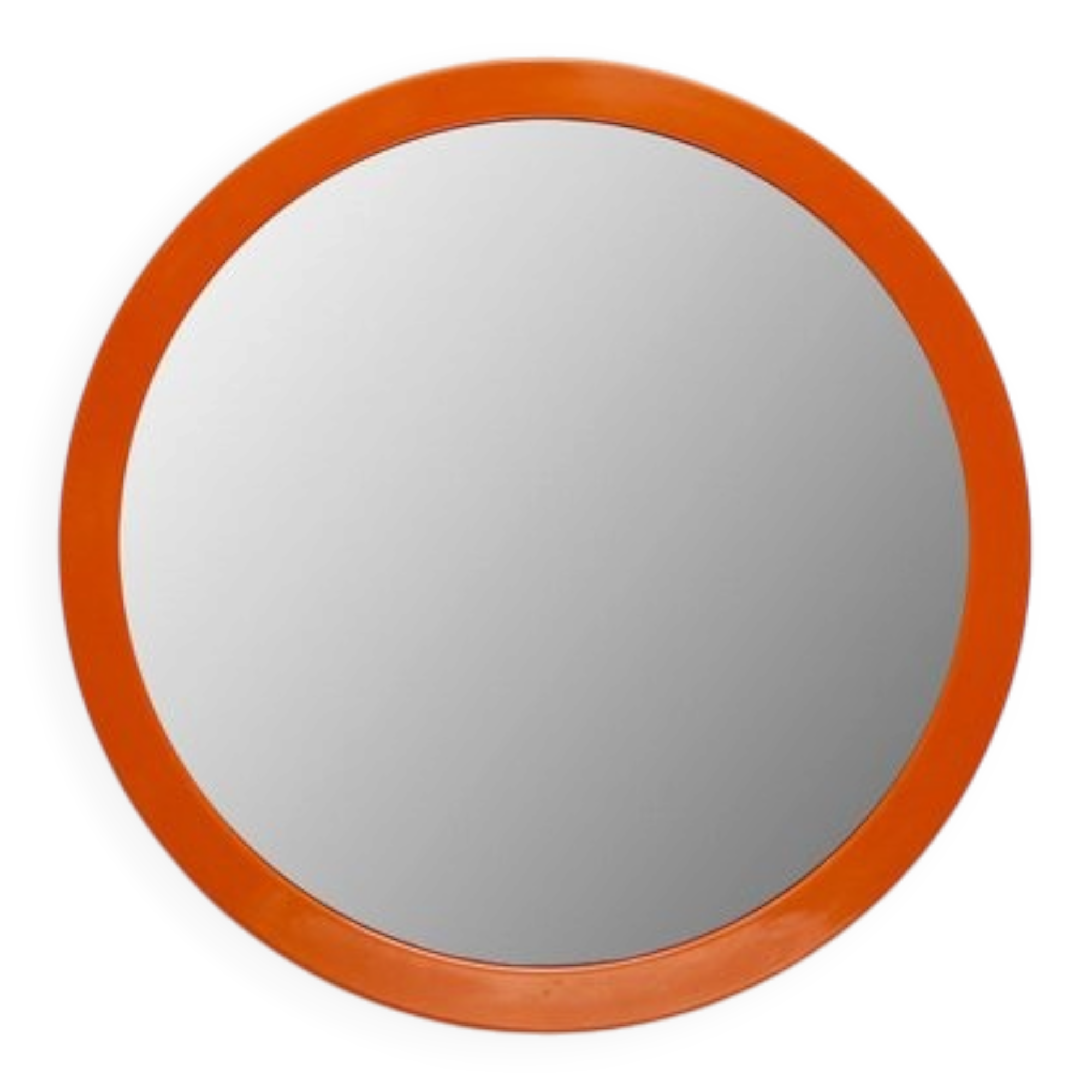 Round Space Age mid-century mirror, 1960s