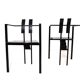KFF Trix Memphis set of two dining chairs by Karl Friedrich Förster, 1988