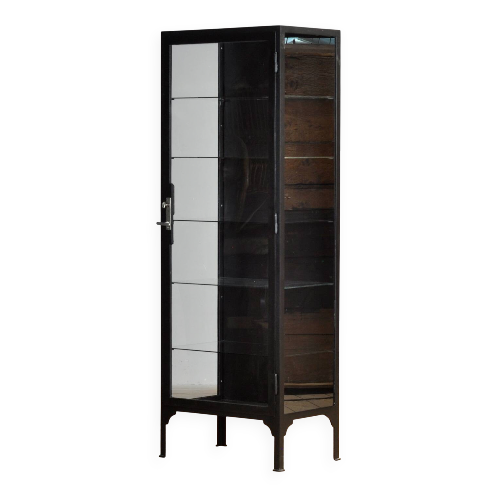 Armoire médicale vintage, années 1930