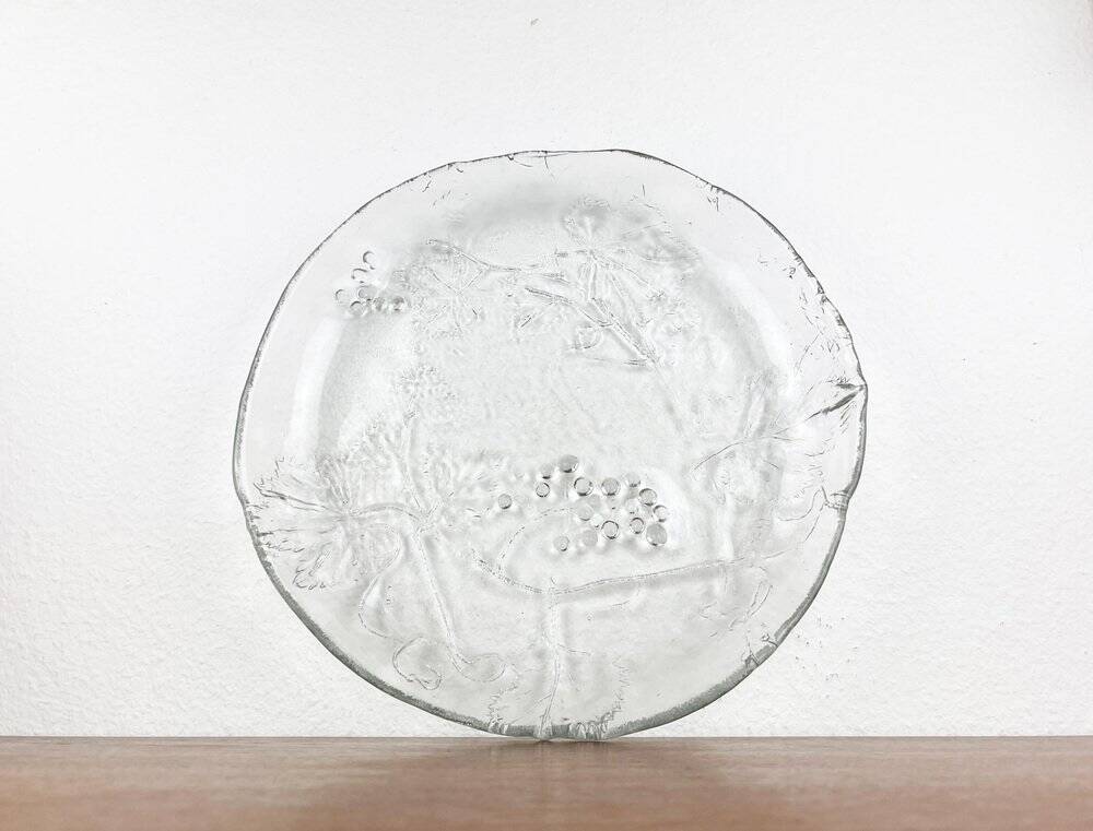 Vintage Glass Bowl from Kosta Boda