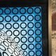 Painting / Vintage screen print 70'S after Victor VASARELY under framed glass