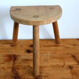 Vintage tripod wooden stool