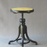 Thonet screw piano stool, 1900