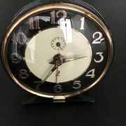 Vintage JAZ 1950s pendulum. Black and brass good condition