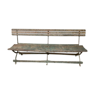 Former garden bench
