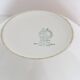 Antique ceramic salad bowl, moulin des loups, 1980, french manufacture