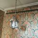 Tin grey metal hanging