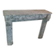 Napoleon III marble fireplace with modillions