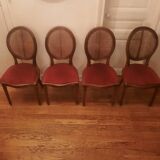 Set of 4 Louis XVI style chairs