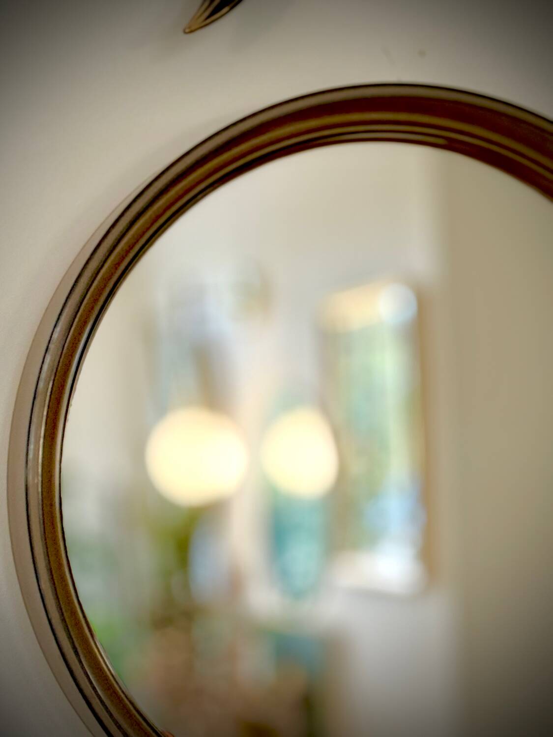 Miroir Gilac vintage années 70