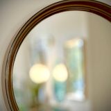 Miroir Gilac vintage années 70