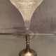 Vase bouquetière cornet in cut crystal Louis XVI style late nineteenth early twentieth