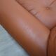Sapporo cognac leather armchairs by Mobil GIRGI 1970s