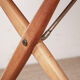Danish dining table in teak, beech, and brass, model AT 303 Hans Wegner.