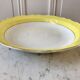 hollow dish Moulin des Loups canary yellow 50s