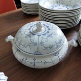 Copenhagen Boch la Louvière earthenware dishware service